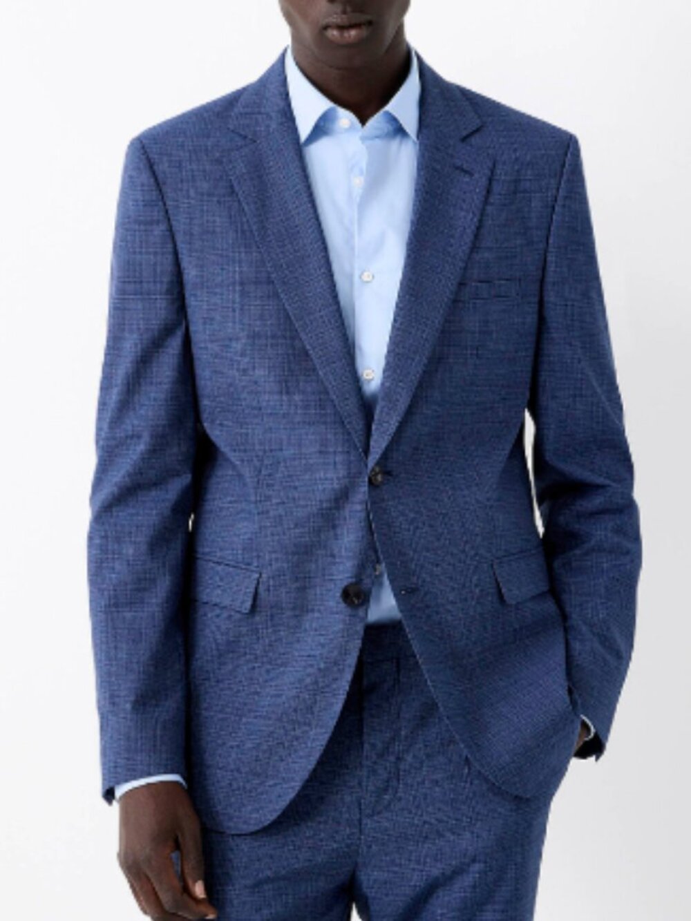 BNWT AW25 HUGO BOSS MIDNIGHT BLUE END ON END JACKET 38R